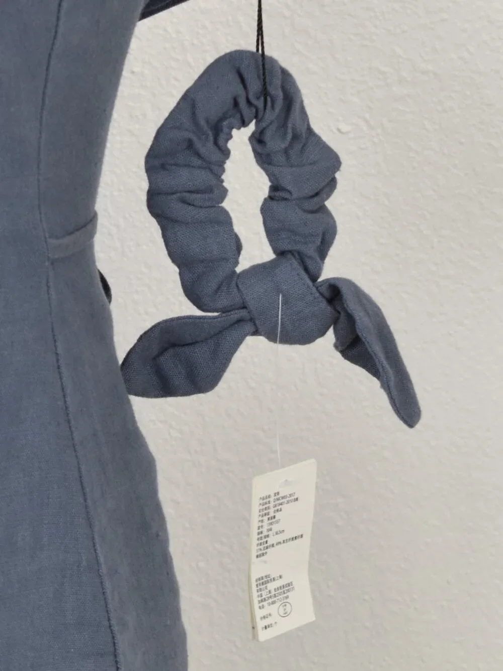 Abercrombie & Fitch Linen Mini Dress with Scrunchie NEW - XXS - Picture 8 of 9